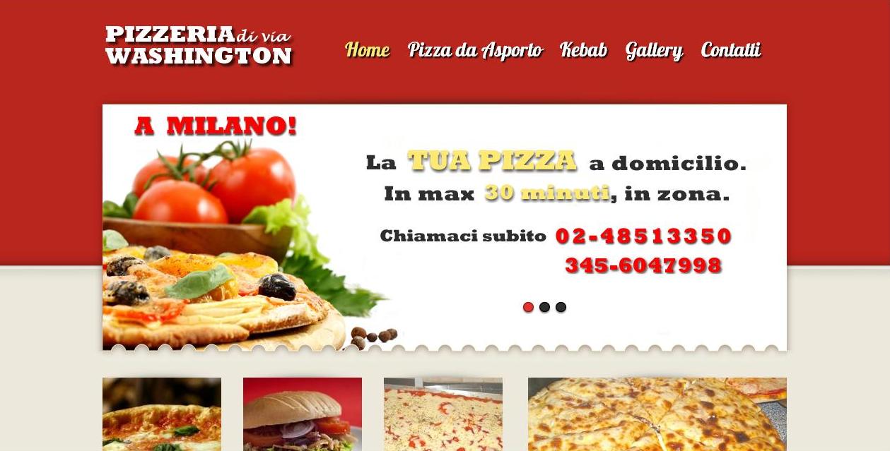 Pizza Via Washington Milano