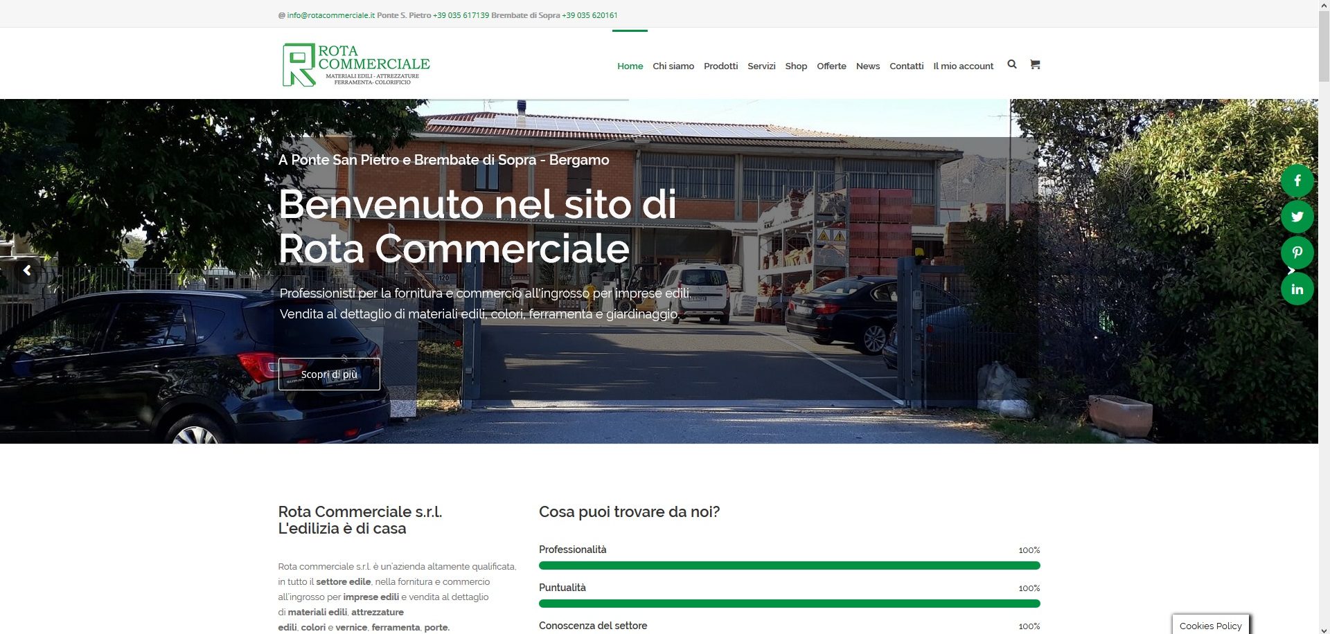 Rota Commerciale sito e-commerce Rota Commerciale sito e-commerce